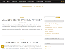 Tablet Screenshot of laserich-orthopaedie.de